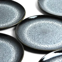 Assiettes Plates|Céladon Paris Grande assiette | Noir écume