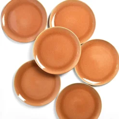 Assiettes Plates|Céladon Paris Grande assiette | Terracotta sienna