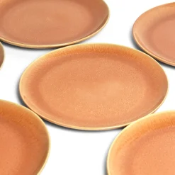 Assiettes Plates|Céladon Paris Grande assiette | Terracotta sienna