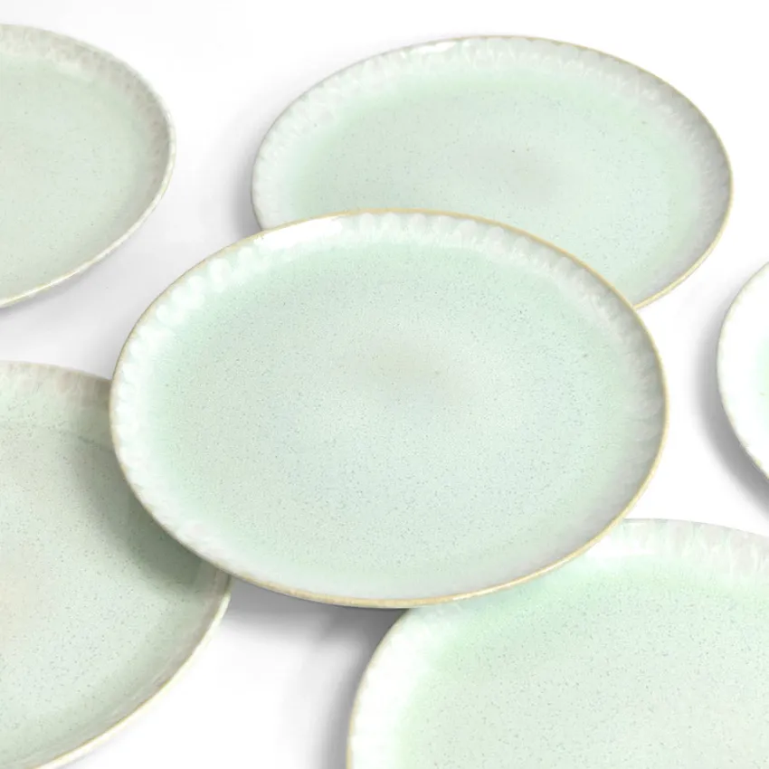 Assiettes Plates|Céladon Paris Grande assiette | Vert audacieux