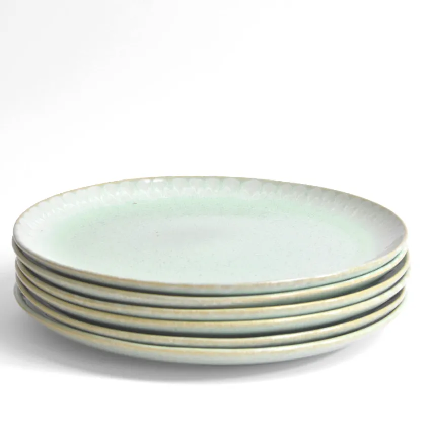 Assiettes Plates|Céladon Paris Grande assiette | Vert audacieux