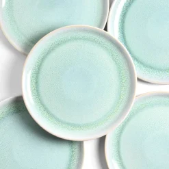 Assiettes Plates|Céladon Paris Grande assiette | Vert minéral