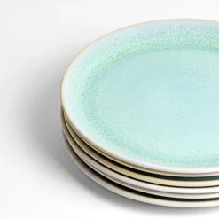Assiettes Plates|Céladon Paris Grande assiette | Vert minéral
