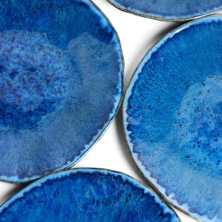 Assiettes Plates|Céladon Paris Grande assiette Onda | Bleu abyssal