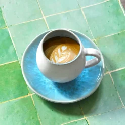 Assiettes Creuses|Céladon Paris Mini assiette | Bleu água