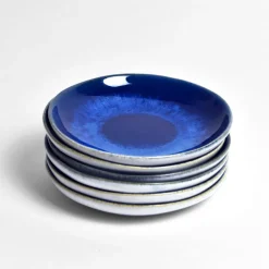 Assiettes Creuses|Céladon Paris Mini assiette | Bleu odyssée