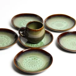 Assiettes Creuses|Céladon Paris Mini assiette | Vert rivage