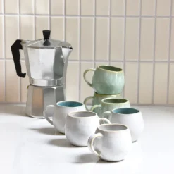 Bar À Mugs|Céladon Paris Mini mug | Blanc audacieux
