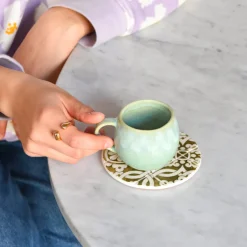 Bar À Mugs|Céladon Paris Mini mug | Vert audacieux