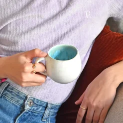 Bar À Mugs|Céladon Paris Mug moyen | Bleu água