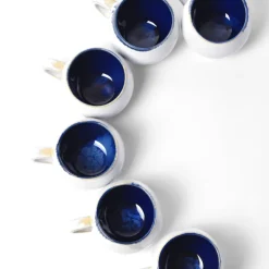 Bar À Mugs|Céladon Paris Mug moyen | Bleu odyssée