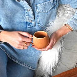 Bar À Mugs|Céladon Paris Mug moyen | Terracotta sienna