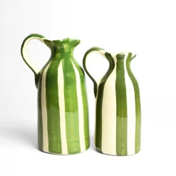 Pichets Et Vases|Céladon Paris Petit pichet | Vert Linhas