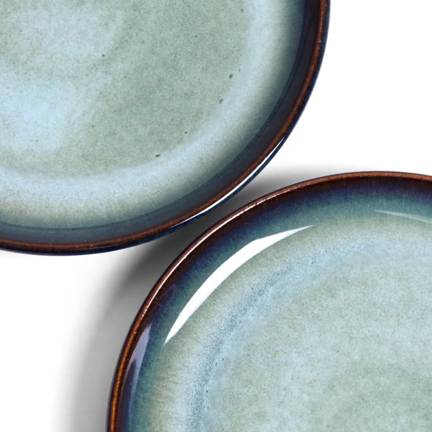 Assiettes Plates|Céladon Paris Petite assiette | Bleu brume