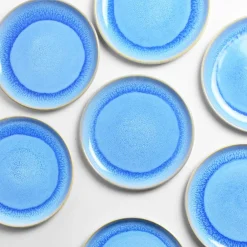 Assiettes Plates|Céladon Paris Petite assiette | Bleu minéral