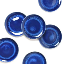 Assiettes Plates|Céladon Paris Petite assiette | Bleu odyssée