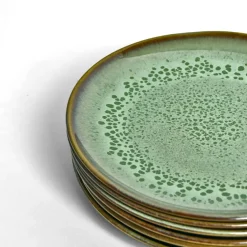 Assiettes Plates|Céladon Paris Petite assiette | Vert rivage