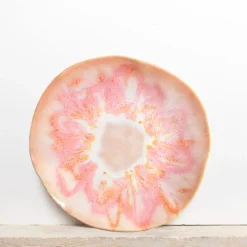 Assiettes Plates|Céladon Paris Petite assiette Onda | Rose anémone