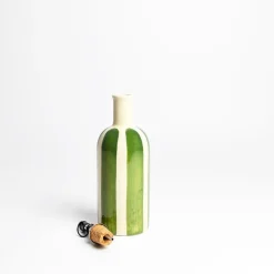 Bouteilles D'Huile|Céladon Paris Petite bouteille d'huile | Vert Linhas