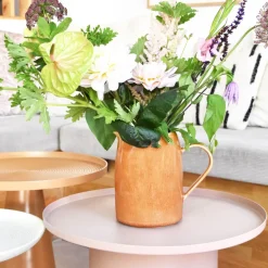 Pichets Et Vases|Céladon Paris Pichet rond | Terracotta sienna