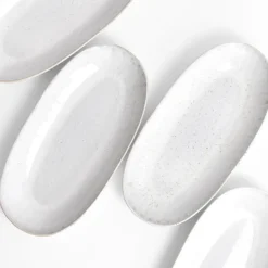 Plats Et Saladiers|Céladon Paris Plat de service L | Blanc audacieux