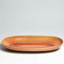 Plats Et Saladiers|Céladon Paris Plat de service L | Terracotta sienna
