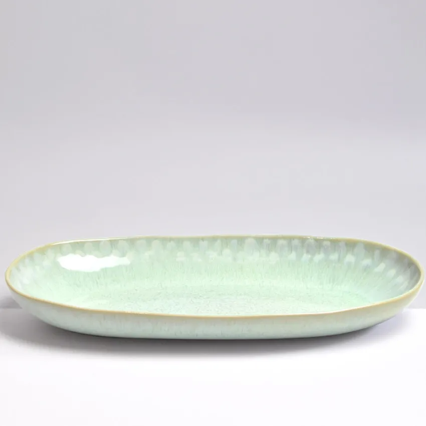 Plats Et Saladiers|Céladon Paris Plat de service L | Vert audacieux