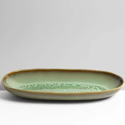 Plats Et Saladiers|Céladon Paris Plat de service L | Vert rivage