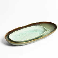 Plats Et Saladiers|Céladon Paris Plat de service L | Vert rivage