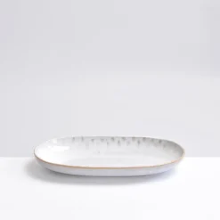 Plats Et Saladiers|Céladon Paris Plat de service M | Blanc audacieux