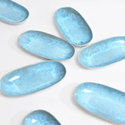 Plats Et Saladiers|Céladon Paris Plat de service M | Bleu água