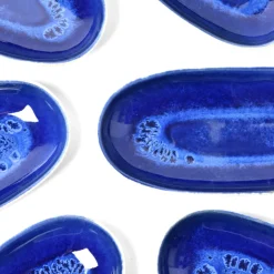 Plats Et Saladiers|Céladon Paris Plat de service M | Bleu odyssée