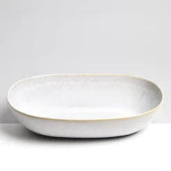 Plats Et Saladiers|Céladon Paris Plat de service XL | Blanc audacieux