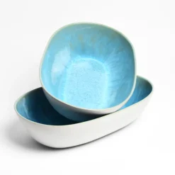 Plats Et Saladiers|Céladon Paris Plat de service XL | Bleu água