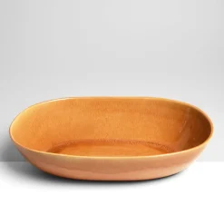 Plats Et Saladiers|Céladon Paris Plat de service XL | Terracotta sienna