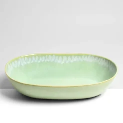 Plats Et Saladiers|Céladon Paris Plat de service XL | Vert audacieux