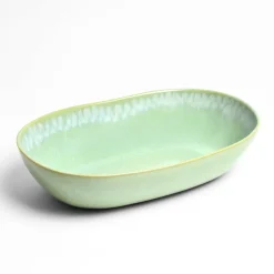 Plats Et Saladiers|Céladon Paris Plat de service XL | Vert audacieux