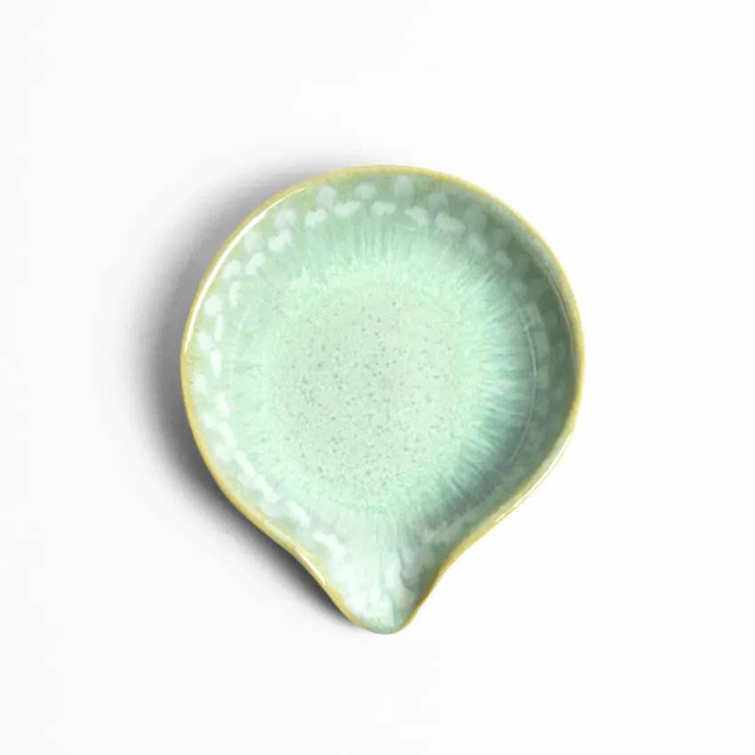 Reposes Cuillères|Céladon Paris Repose cuillère | Vert audacieux