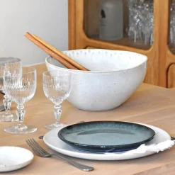 Plats Et Saladiers|Céladon Paris Saladier L | Blanc audacieux