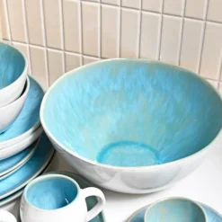 Plats Et Saladiers|Céladon Paris Saladier L | Bleu água
