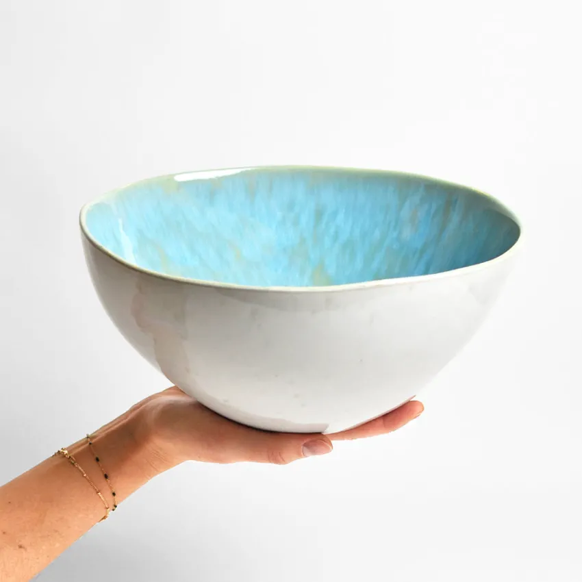 Plats Et Saladiers|Céladon Paris Saladier L | Bleu água