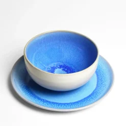 Plats Et Saladiers|Céladon Paris Saladier M | Bleu minéral