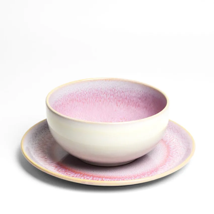Plats Et Saladiers|Céladon Paris Saladier M | Rose minéral