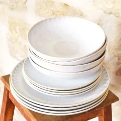 Service À Prix Doux|Céladon Paris Service pour 4 | Blanc audacieux