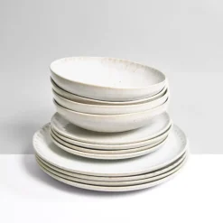 Service À Prix Doux|Céladon Paris Service pour 4 | Blanc audacieux