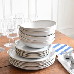 Service À Prix Doux|Céladon Paris Service pour 6 | Blanc audacieux