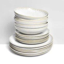 Service À Prix Doux|Céladon Paris Service pour 6 | Blanc audacieux