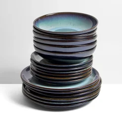 Service À Prix Doux|Céladon Paris Service pour 6 | Bleu brume