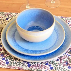 Service À Prix Doux|Céladon Paris Service pour 2 | Bleu minéral