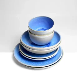 Service À Prix Doux|Céladon Paris Service pour 2 | Bleu minéral